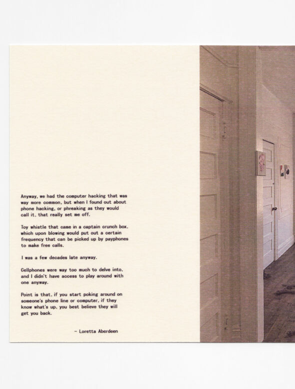 006 LORETTA ABERDEEN - PHONE PHREAKER$ PHREAK BACK, C61 Cassette, digital